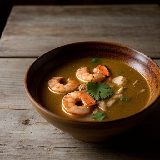 Hot & Sour Shrimp Soup - Tom Yam Goong * recipe image