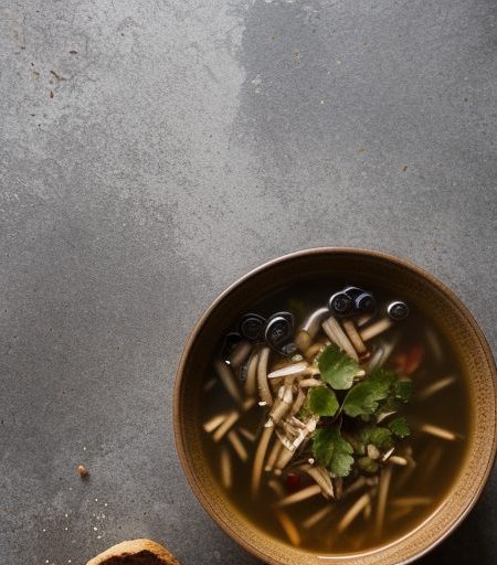 Hot & Sour Soup (Opt. Ovo recipe image
