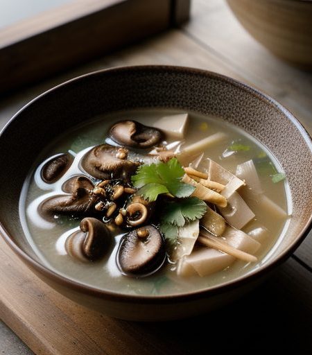 Hot & Sour Soup ** (Vgpm51 A recipe image