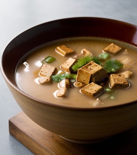 Hot & Sour Soup With Tofu recipe image