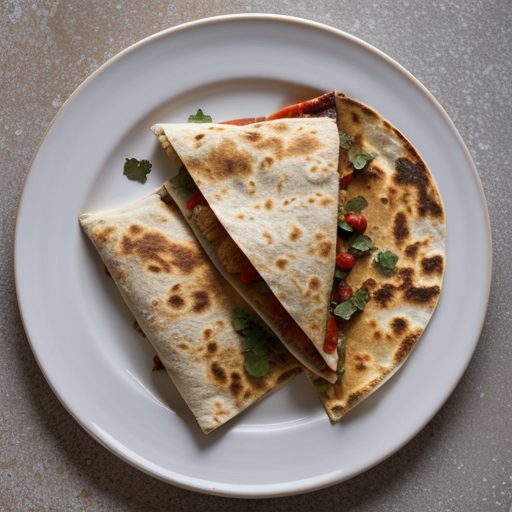 Hot & Spicy Chicken Quesadillas recipe image