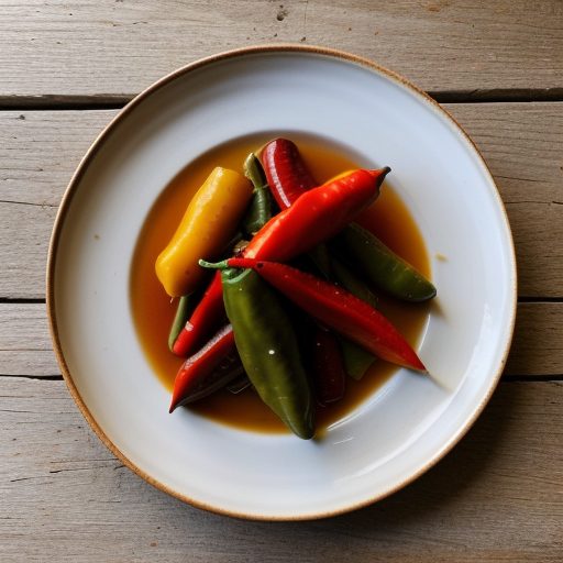 Hot & Sweet Pickled Peppers recipe image
