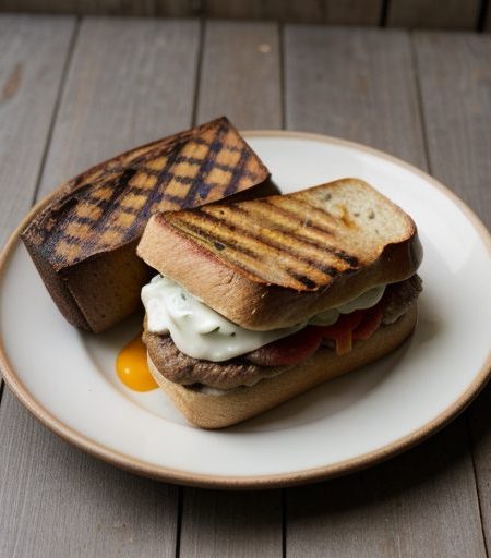 Hot & Sweet Sausage Sandwiches With Grilled recipe image