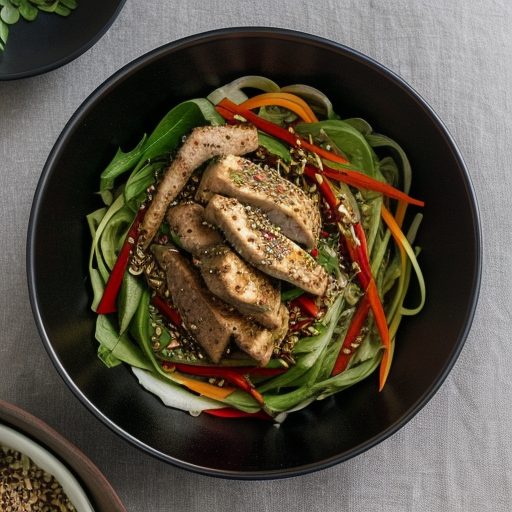 Hot Szechuan Chicken Salad recipe image