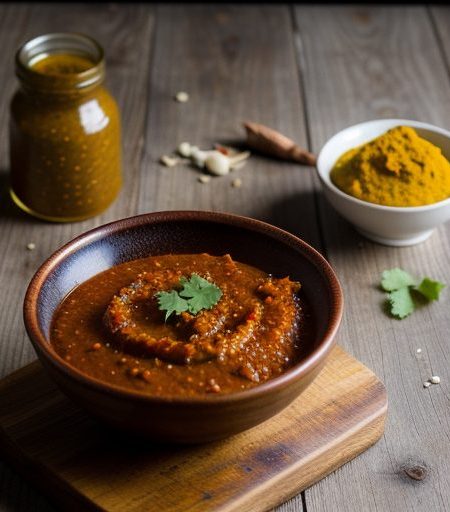 Hot Tomato Relish (Gujarati Kasundi recipe image