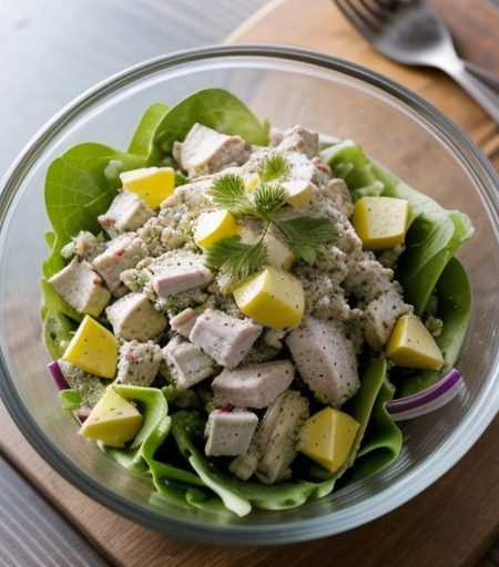 Hot Turkey Salad recipe image