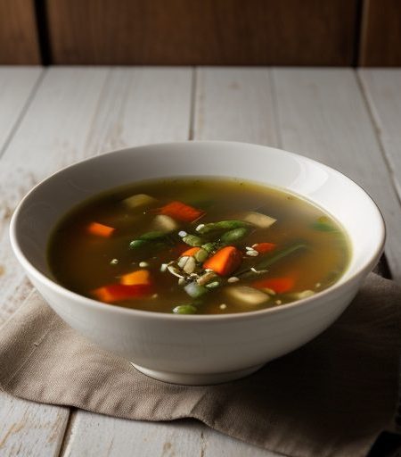 Hot-and-Sour Vegetable Soup recipe image
