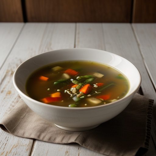 Hot-and-Sour Vegetable Soup recipe image