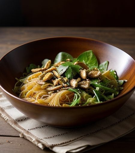 Hot and Sour Vermicelli Salad (Yam Wun Sen recipe image