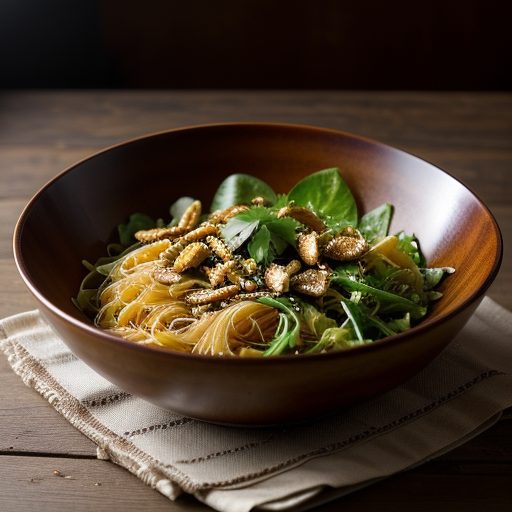 Hot and Sour Vermicelli Salad (Yam Wun Sen recipe image