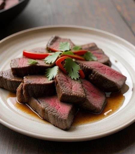 Hot and Spicy Beef recipe image