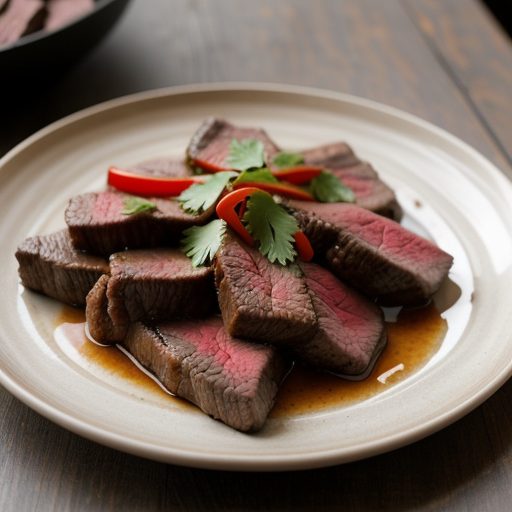 Hot and Spicy Beef recipe image