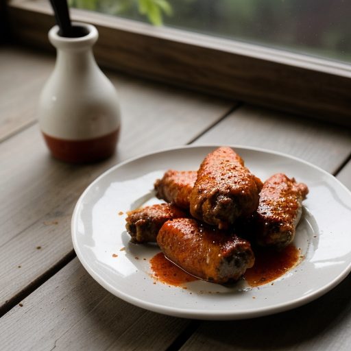 Hot and Spicy Chicken Wings recipe image