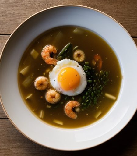Hsia Jen Ching Tan (Shrimp With Steamed Egg recipe image