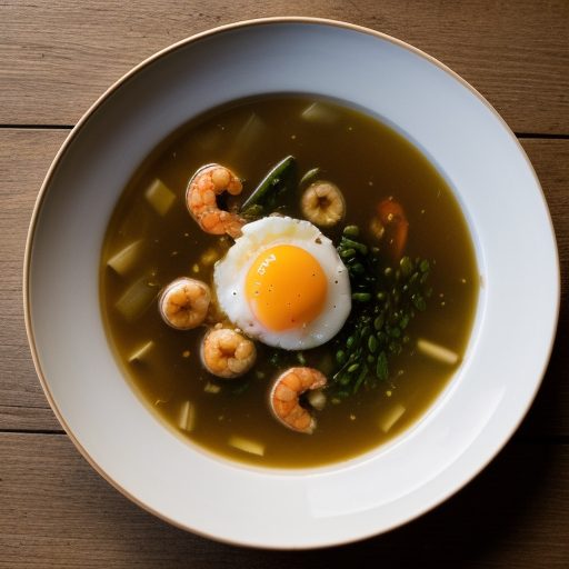 Hsia Jen Ching Tan (Shrimp With Steamed Egg recipe image