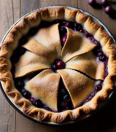 Huckleberry Pie recipe image