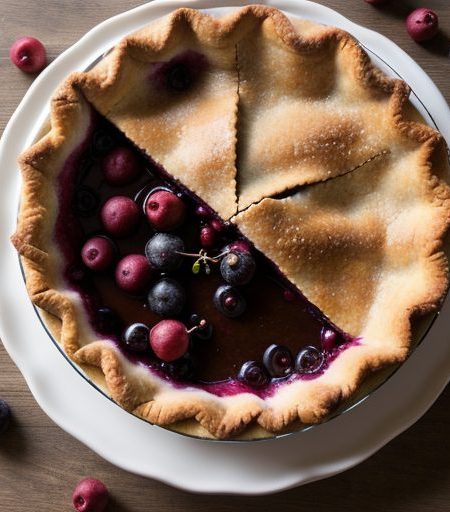 Huckleberry Pie recipe image