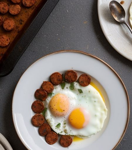 Huevos Con Chorizo recipe image