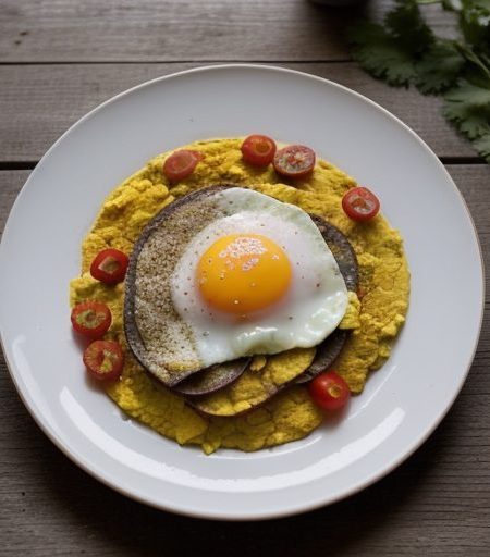 Huevos Revueltos a La Mexicana (Mexican Scrambled Eggs recipe image