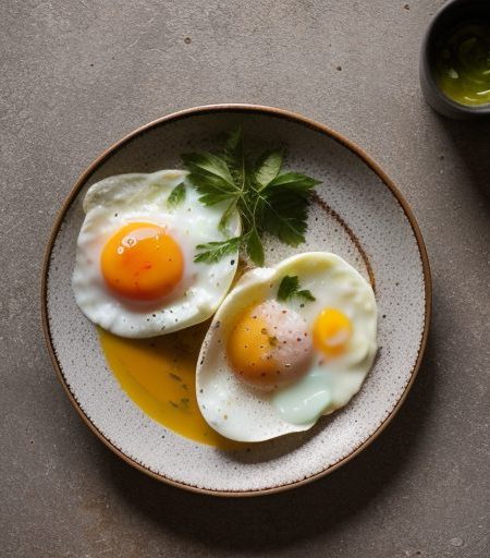 Huevos en Rabo De Mestiza/Poached Eggs in Tom recipe image