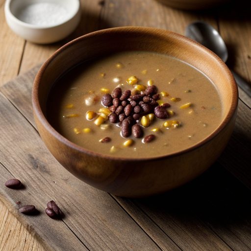 Hulled Corn Soup (Ai recipe image