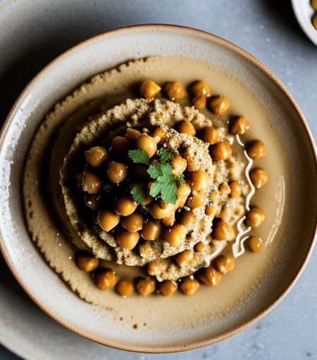Hummus Bi Tahini (Chick Pea and Sesame Puree recipe image