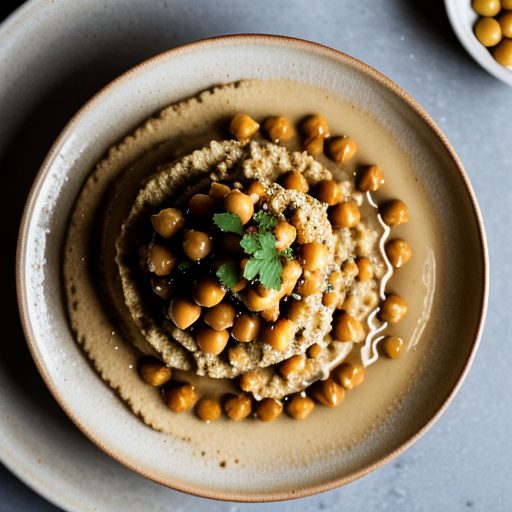Hummus Bi Tahini (Chick Pea and Sesame Puree recipe image