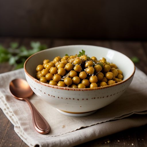 Hummus Me Tahini (Chick Pea Salad With Tahini recipe image