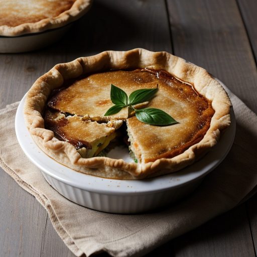 Hunan Vegetable Pie B1 recipe image