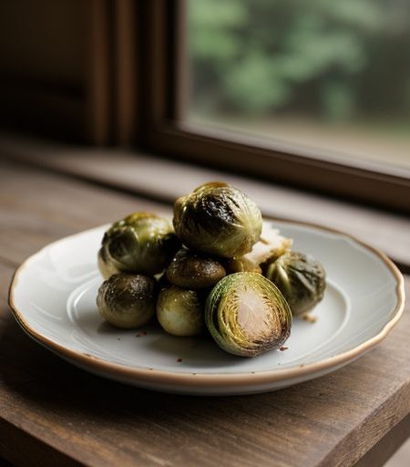 Hungarian Baked Brussels Sprouts recipe image