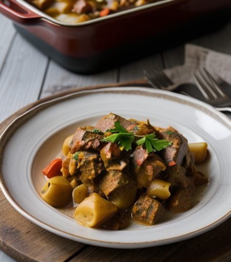 Hungarian Chicken Casserole recipe image