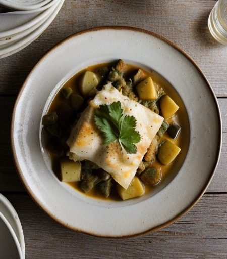 Hungarian Cod Casserole recipe image
