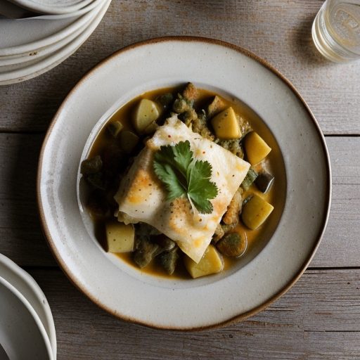 Hungarian Cod Casserole recipe image