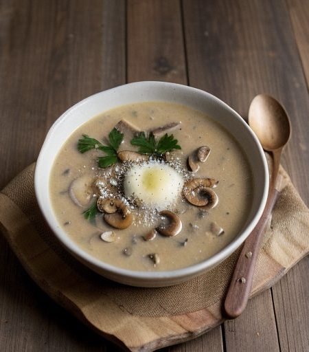 Hungarian Mushroom Soup recipe image