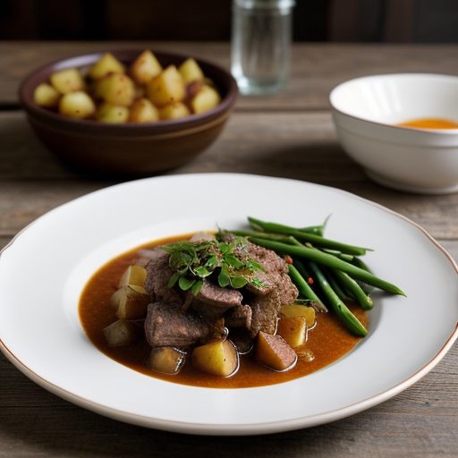 Hungryman's Stew With Venison recipe image