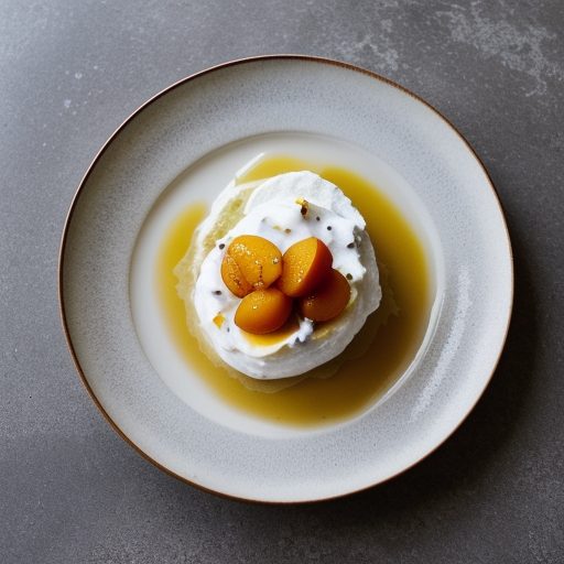 Hunza Apricots With Thick Yoghurt recipe image