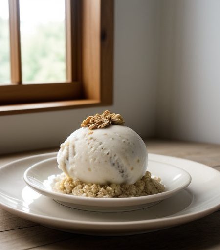 Ice Cream Crown Oatmeal recipe image