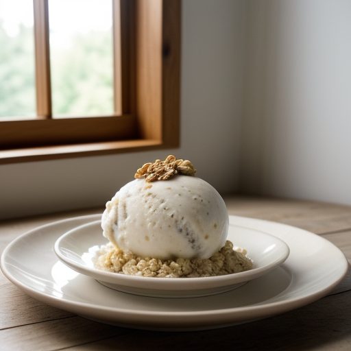 Ice Cream Crown Oatmeal recipe image