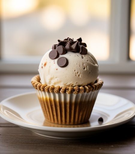 Ice Cream-Filed Chocolate Cups recipe image
