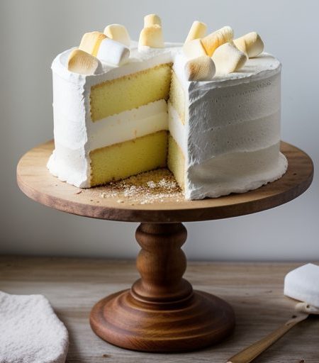 Icebox Angel Cake recipe image