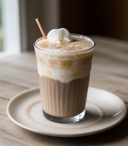 Iced Cafe Au Lait recipe image