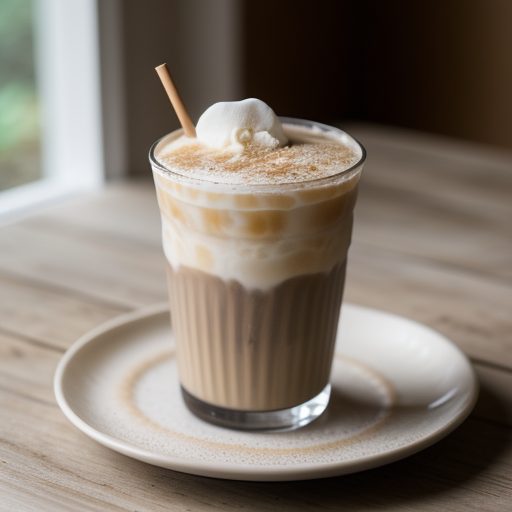 Iced Cafe Au Lait recipe image