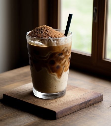 Iced Coffee Cream recipe image