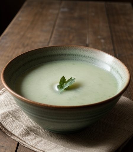 Iced Cucumber Soup recipe image