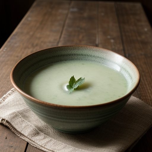 Iced Cucumber Soup recipe image