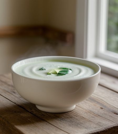 Iced Cucumber Soup recipe image