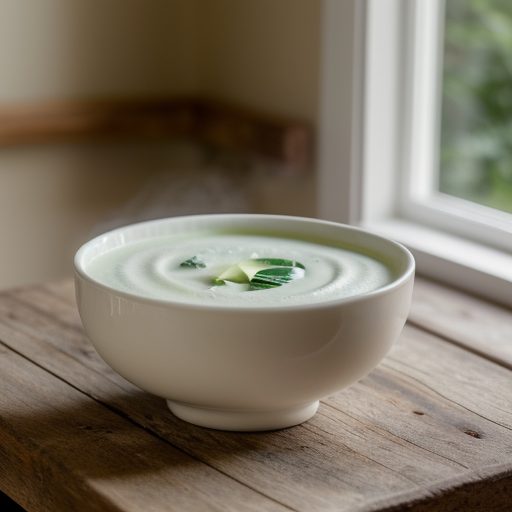 Iced Cucumber Soup recipe image