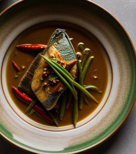 Ikan Masak Asam (Fish & Green Bean Curry recipe image