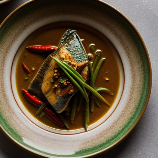 Ikan Masak Asam (Fish & Green Bean Curry recipe image