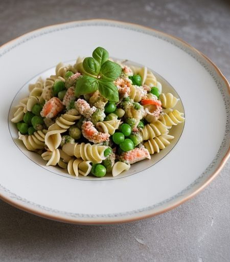 Imitation Crab-Pasta Salad recipe image